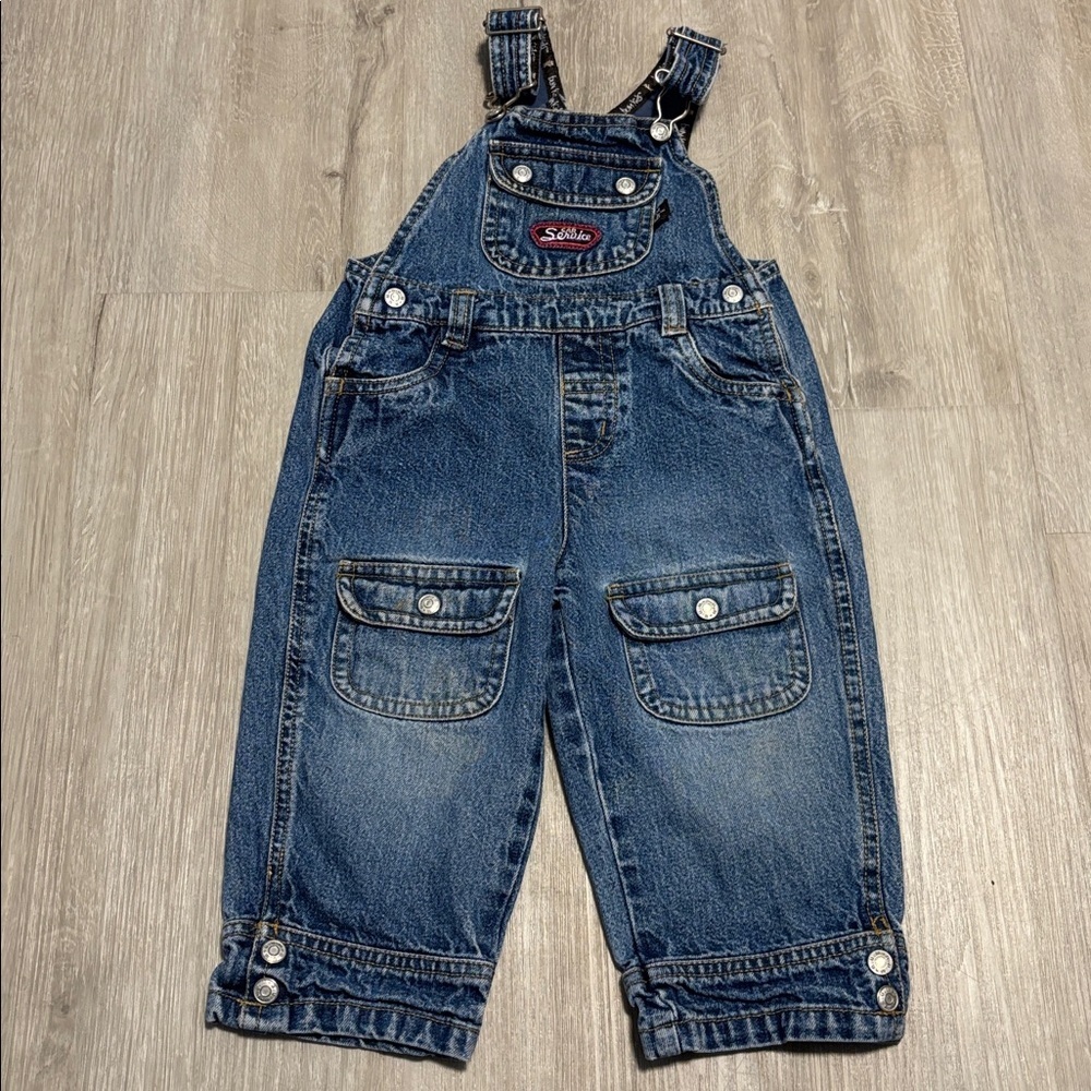 Bum Sailor Blue Denim Overalls